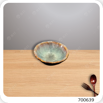 B13日式竹邊淺碗