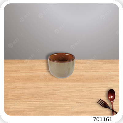 窯變釉色酒杯-杏