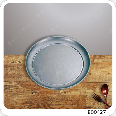 日本仿舊圓托盤-大