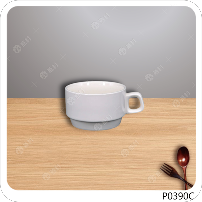 4.25英吋純咖啡杯