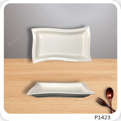 11.25英吋波浪長方盤