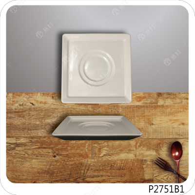 5.25英吋-正方咖啡杯底盤