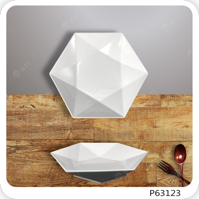 12英吋六角紋深盤