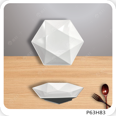 8.5英吋六角紋深盤