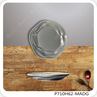 6.5英吋岩紋盤/消光灰