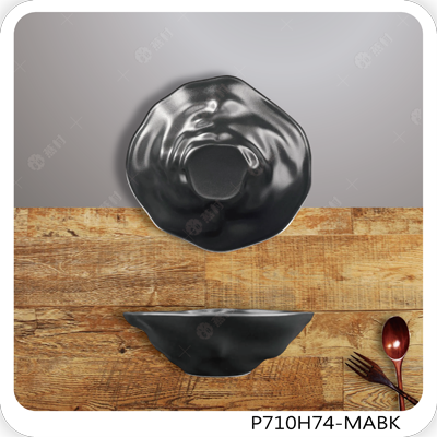 7.5英吋湯碗/消光黑