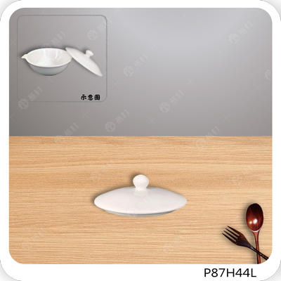 5英吋雙耳魚翅盅(蓋)